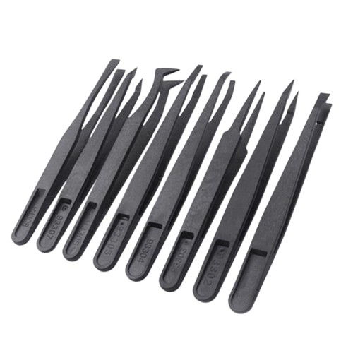 Plastic tweezers for the - plastic,